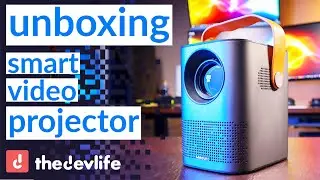 Smart Video Projector Unboxing Meauro