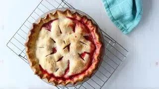 How to Make Homemade Raspberry Pie from Scratch, Easy Raspberry Pie Filling, Vegan and Dairy Free