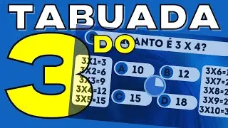 Quiz da Tabuada do 3: Domine a Multiplicação Brincando!