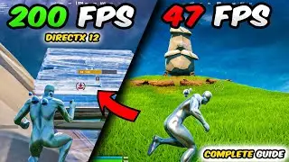 Fortnite Chapter 5 Season 3 How To Fix FPS Drops & Stuttering! Best Guide 2024