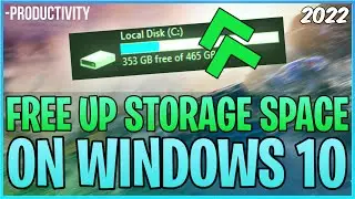 🔧 How to FREE Up Storage/Disk Space in Windows 10! ✅