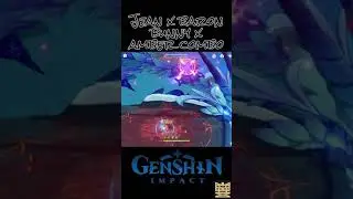 Big Brain Jean X Baron Bunny X Amber Combo | Genshin Impact