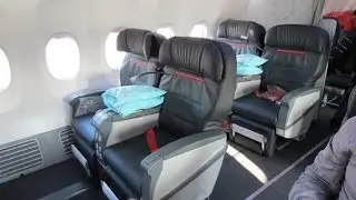 Turkish Airlines Airbus A321-200 NEW Business Class Review