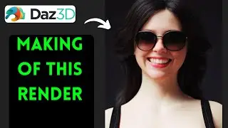 Daz Studio | Making of this render and the secret smile!