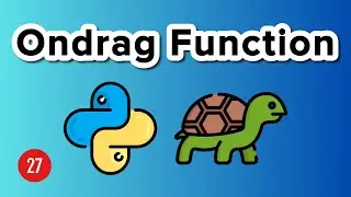 Ondrag Function - Python Turtle Graphics Tutorial 27