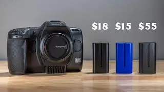 Best Batteries For Blackmagic Cameras - 6K Full Frame / Pocket 6K Pro & G2