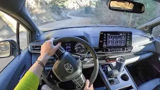 2023 Toyota Sienna XLE Woodland AWD - POV Test Drive (Binaural Audio)