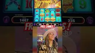 YES! 🙌🏽 Free Games on Railroad Riches #slots #casinogame #railroadriches #yaamava