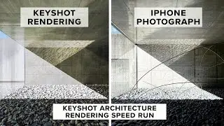 Keyshot Architecture Rendering Speed Run