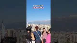 🇨🇱 Santiago, Chile | Santa Lucia Hill | #popular #subscribe #travel #vacation #chile #santiago