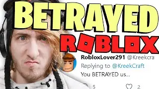 KREEKCRAFT BETRAYED ROBLOX?! Players MAD!!