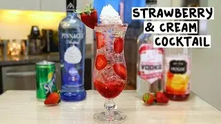 Strawberry & Cream Cocktail