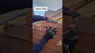 Tips for gable cut ups #bricklayer #tips #construction