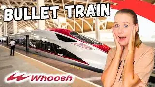 🇮🇩 INDONESIA'S BULLET TRAIN SHOCKED US! 😱