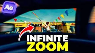 INFINITE ZOOM TRANSITION like Cole Bennett in After Effects! (noahsocold tutorial)