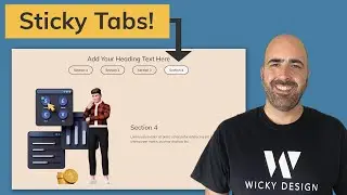 Sticky Scrolling Tab Effect (Elementor Pro)