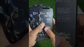 Best Gaming Tempered Glass For BGMI || Matte Gaming Tempered Glass for all mobile #shorts