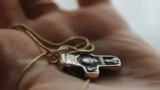 Нательный крест солдата...