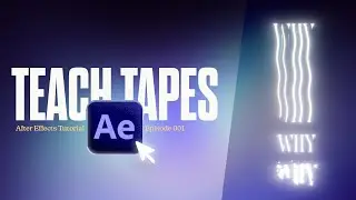 Easy Text Stretch Effect + Particle Animation - After Effects Tutorial