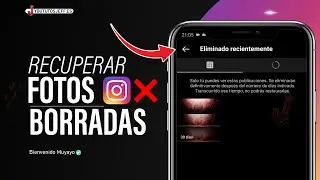 Recuperar FOTOS ELIMINADAS de Instagram 🟣