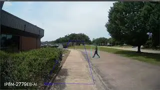 Amcrest 4K AI PoE IP Camera Video Review Model IP8M-2779EW-AI (2779EB) Human Face, Vehicle Detection