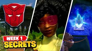 Fortnite Season 3 Map Updates and Secrets - Week 1 WILDS