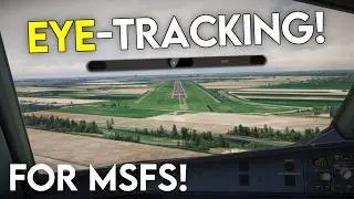 EYE TRACKING in MSFS | BOOST the IMMERSION! | Tobii ET5 for Flight Sim