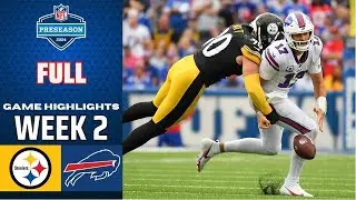 Buffalo Bills vs Pittsburgh Steelers Full Game | Aug 17 | 2024 NFL Highlights Preseason Week 2