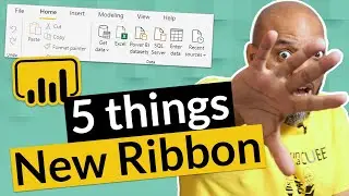 5 AWESOME things about the new ribbon in Power BI Desktop