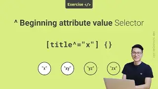 Beginning attribute value selector - 🚀 Exercise