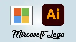 How to create Mircosoft logo in Adobe Illustrator