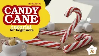 Blender for Beginners: Candy Cane in Minutes