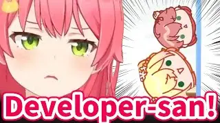 Miko begs the developer to make hers bigger than Nene's【Hololive Suika Game】【Hololive/Eng sub】