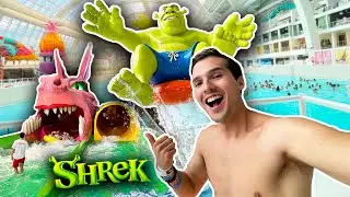 ASI ES EL NUEVO PARQUE ACUÁTICO DE SHREK !! ( DREAMWORKS WATER PARK ) / Memo Aponte