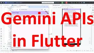 How to integrate Gemini AI APIs in Flutter Android and Web Apps?