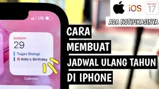 Cara Membuat Jadwal Ulang Tahun di iphone