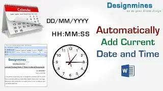 How to Add Current Date and Time In Word