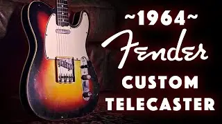 Beautiful and Rare 1964 Fender Custom Telecaster