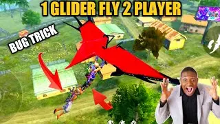 1 glider fly 2 player in free fire | free fire new bug fly 2 player in 1 glider