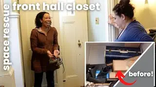 Ultra Satisfying Entryway Closet Transformation