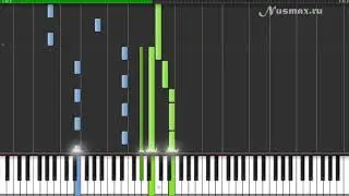 Lady Gaga - Bad Romance Piano Tutorial (Synthesia + Sheets + MIDI)