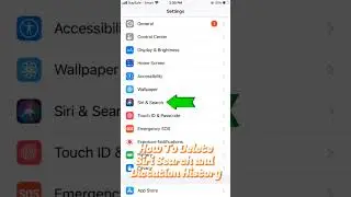 How to Delete Siri Search and Dictation History | Simple Tutorials #shorts