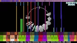 [Black MIDI] PFA - I.F.[In Field] - MAMI ZONE Crazy Mode 13.83 million notes ~ Paku 15000