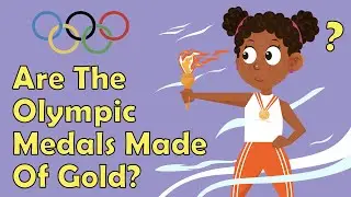 Are The Olympic Medals Made Of Gold? | Facts About Olympics | Sports Facts For Kids