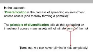 (12 of 20) Ch.13 - Principle of diversification