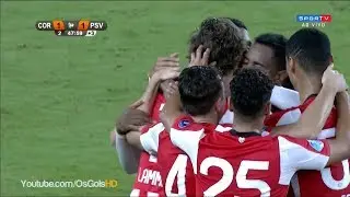 Gol de Sam Lammers, Corinthians 1 x 1 PSV - Florida CUP 2017