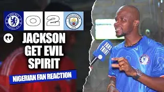 CHELSEA 0-2 MANCHESTER CITY  ( Dani - NIGERIAN FAN REACTION) PREMIER LEAGUE 2024-25 HIGHLIGHTS