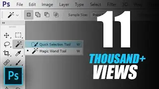 How to use Magic Wand Tool in Photoshop - Chapter - 1. Part - 3 (Hindi)