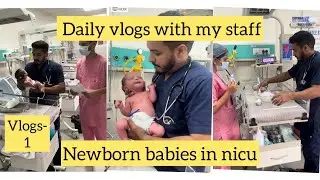 Daily vlogs with my staff and my newborn babies #my first vlogs NO-1#share#like#comments ❤️❤️❤️🩺🩺🩺