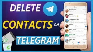 How to Delete Contact on Telegram | Remove Contacts From Telegram Application 2022